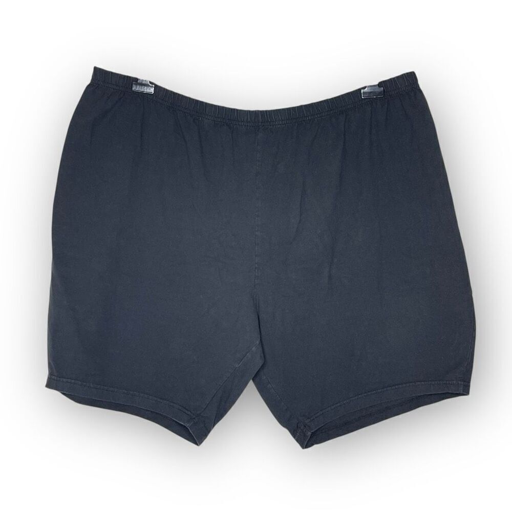 Roaman’s Everyday Essential Stretch Bike Shorts Black Women’s Size 4X